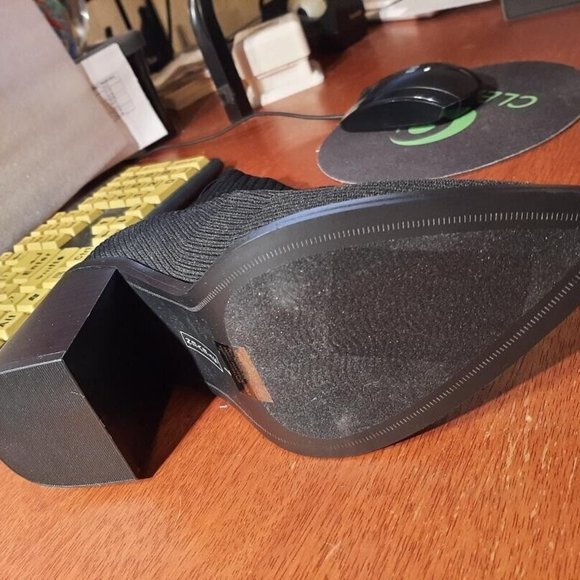 NEW ! Steve by Steve Madden Stretched Knit Boot Black Size 9/9.5 New - Picture 5 of 6